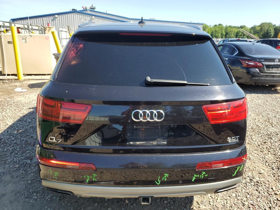 2017 Audi Q7 VIN WA1LAAF76HD007733 COPART salvage auction — FRONT END, Ny - Mv-907A Salvage Certificate, sold $275 on 2026-07-20 (photo 6)