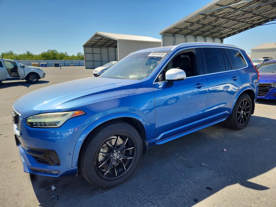 2016 Volvo Xc90 VIN YV4A22PM9G1042218 COPART salvage auction — MINOR DENT/SCRATCHES, Ca - Dis/Dlr/Exp Only Clean Title, sold $4,600 on 2026-08-17 (photo 1)