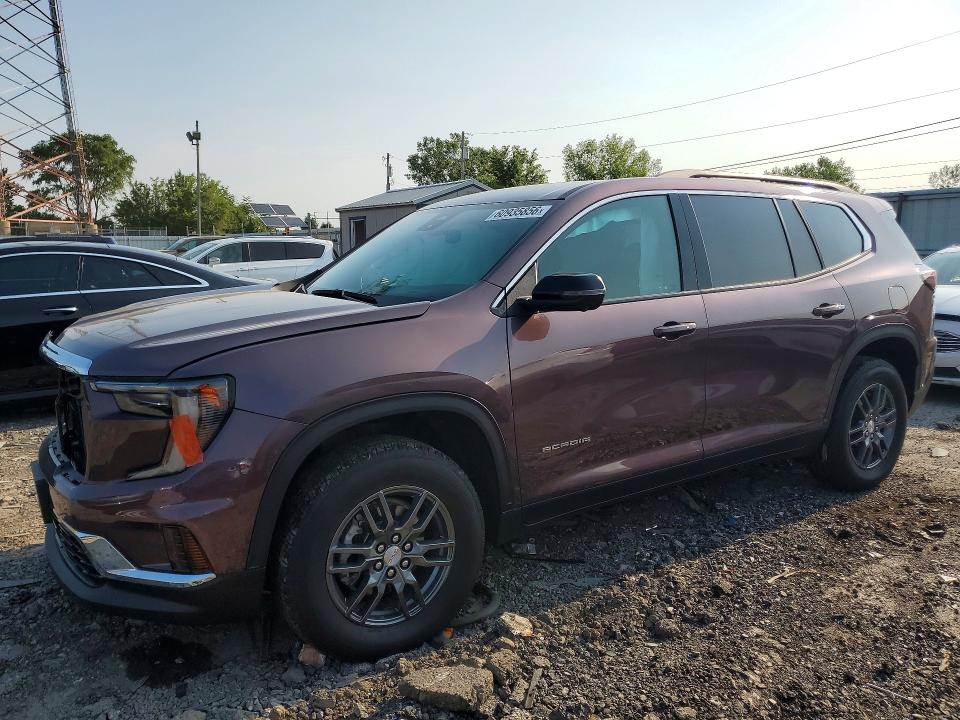 2025 Gmc Acadia VIN 1GKENKRS4SJ130615 — COPART salvage auction photo