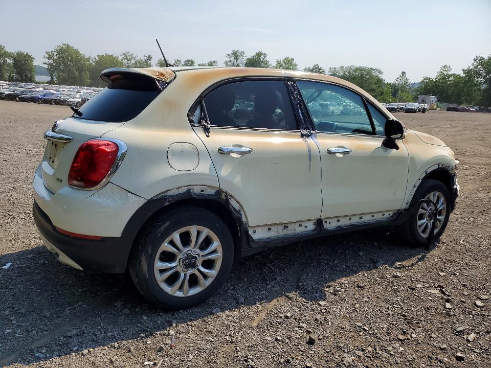 2016 Fiat 500x VIN ZFBCFYBT2GP381906 COPART salvage auction — BURN, NY - MV-907A SALVAGE CERTIFICATE, sold $450 on 2026-07-16 (photo 3)