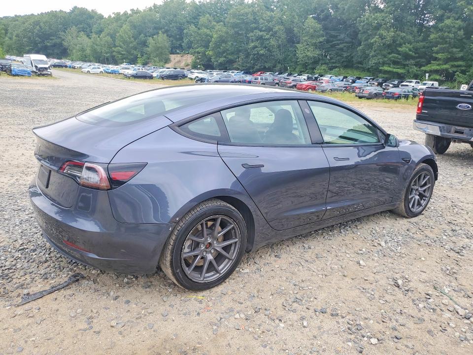 2023 Tesla Model 3 VIN 5YJ3E1EA0PF434596 COPART salvage auction — FRONT END, Fl - Cert Of Title Slvg Rebuildable (P), sold $11,600 on 2026-09-10 (photo 3)