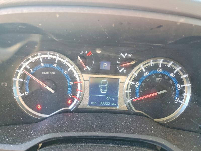 2019 Toyota 4runner VIN JTEBU5JR7K5678379 COPART salvage auction — FRONT END, Ca - Salvage Certificate, sold $6,600 on 2026-07-24 (photo 9)