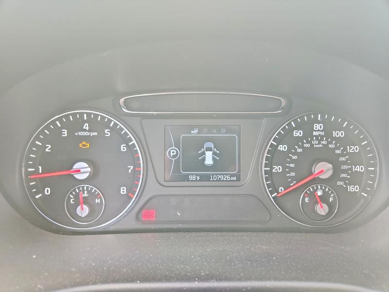 2016 Kia Sorento VIN 5XYPH4A19GG019527 COPART salvage auction — FRONT END, Tx - Salvage Vehicle Title, sold $250 on 2026-07-28 (photo 9)