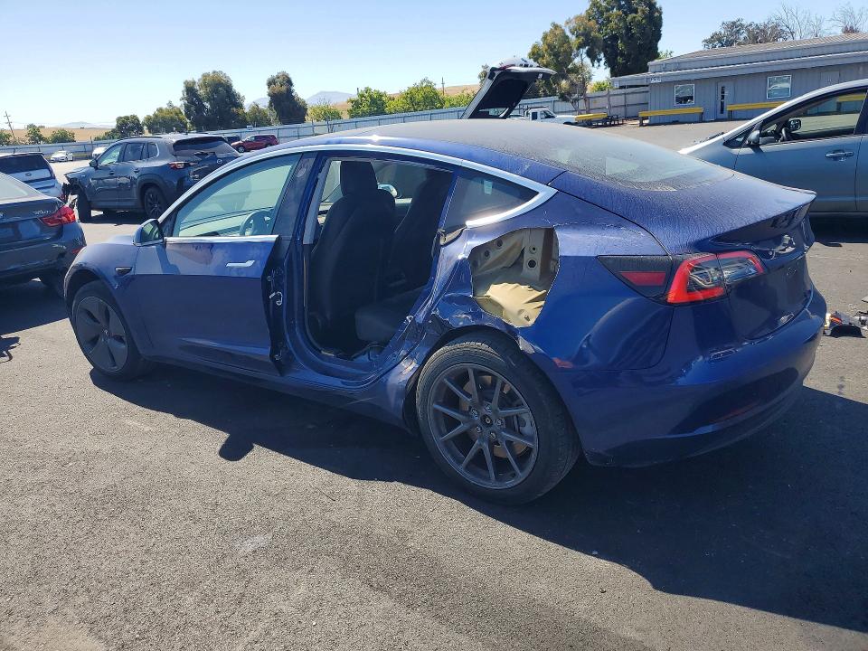 2020 Tesla Model 3 VIN 5YJ3E1EA0LF706042 COPART salvage auction — SIDE, Ca - Salvage Certificate, sold $6,300 on 2026-07-29 (photo 2)