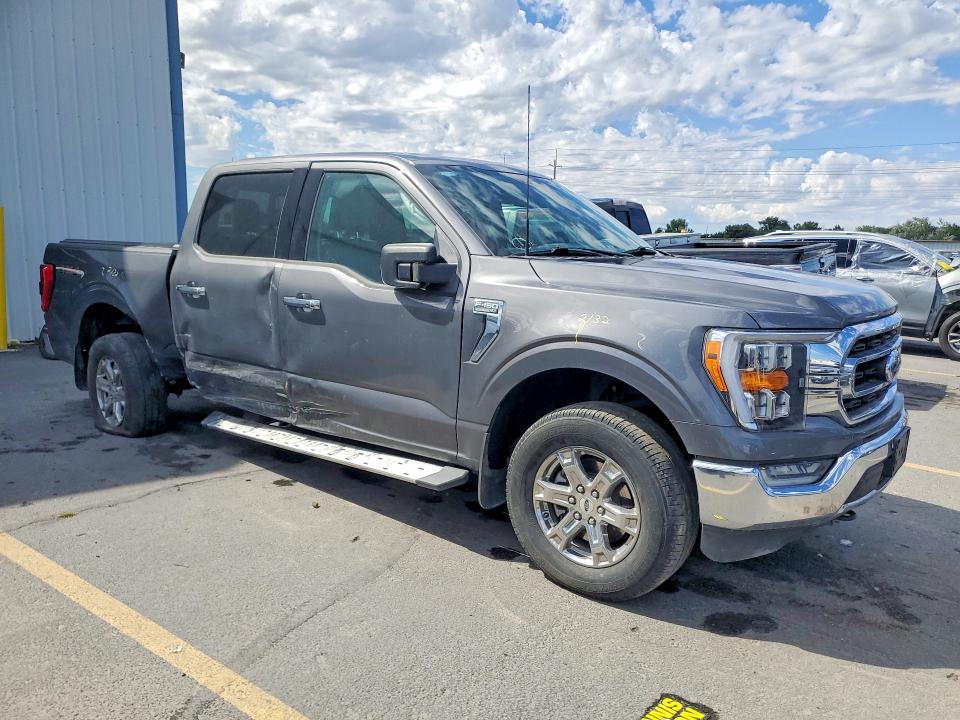 2023 Ford F-150 lightning VIN 1FTEW1EP8PKG23705 COPART salvage auction — SIDE, ID - SALVAGE CERTIFICATE OF TITLE, sold $13,800 on 2026-07-27 (photo 4)