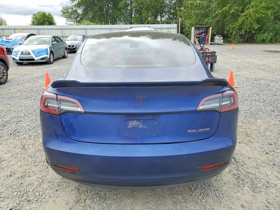 2018 Tesla Model 3 VIN 5YJ3E1EB5JF093681 COPART salvage auction — REAR END, Wa - Bill Of Sale, sold $1,300 on 2026-07-27 (photo 6)