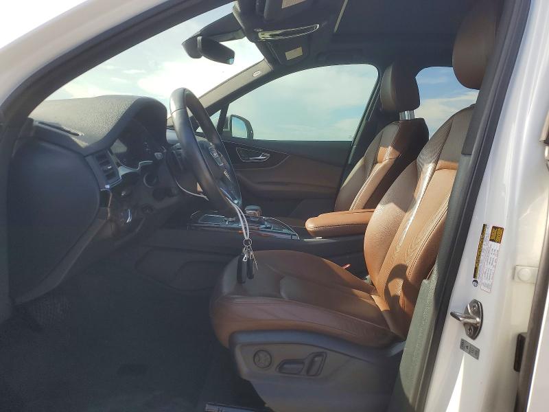 2017 Audi Q7 VIN WA1LAAF74HD039208 COPART salvage auction — UNDERCARRIAGE, Tx - Salvage Vehicle Title, sold $3,250 on 2026-07-21 (photo 7)