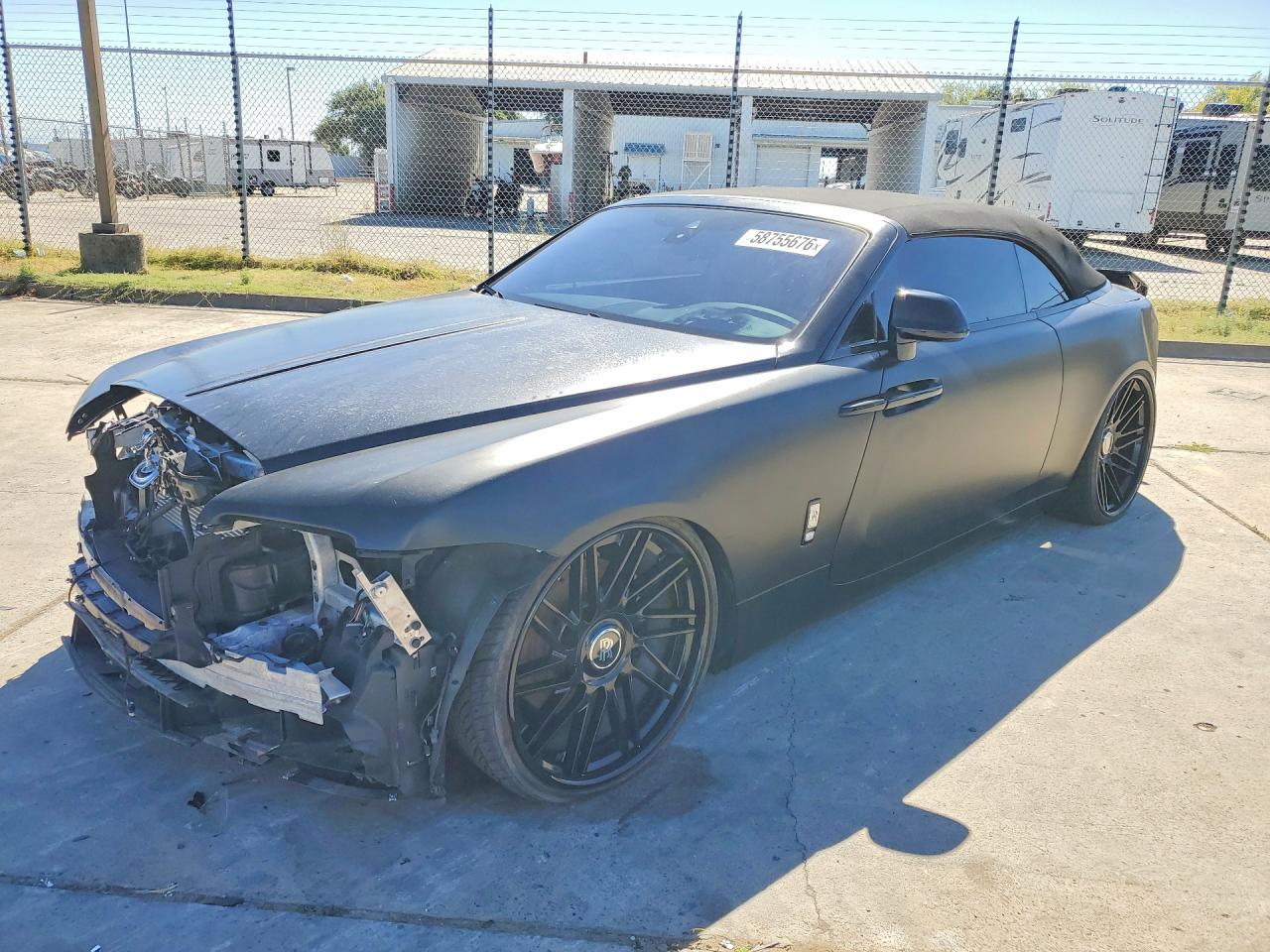 2020 Rolls-Royce Dawn VIN SCAXZ8C09LU200426 — COPART salvage auction photo
