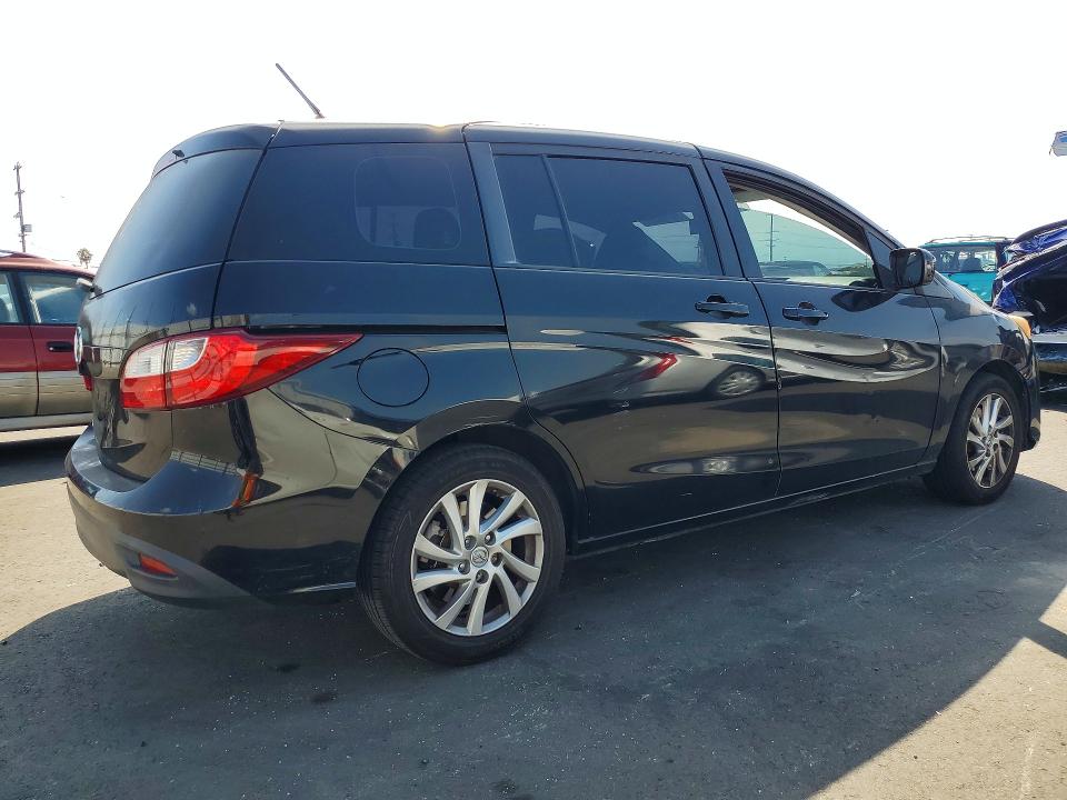 2012 Mazda 5 VIN JM1CW2BL7C0107419 COPART salvage auction — SIDE, AZ - CERT OF TITLE - SALVAGE, sold $675 on 2026-07-27 (photo 3)