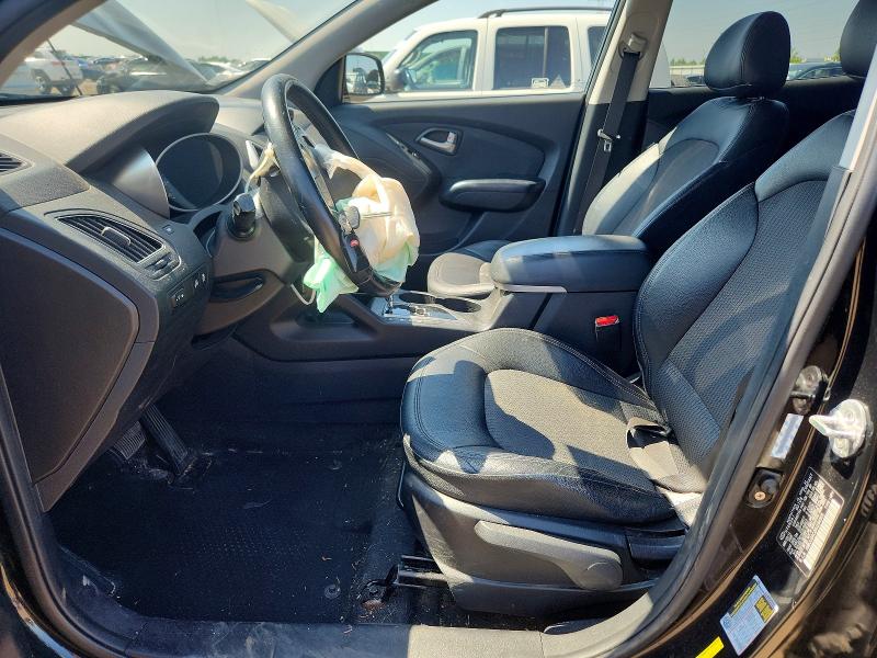 2011 Hyundai Tucson VIN KM8JU3AC2BU284905 COPART salvage auction — FRONT END, Il - Salvage Certificate, sold $525 on 2026-07-31 (photo 7)