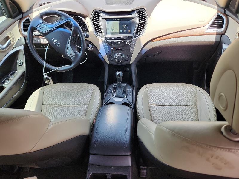 2017 Hyundai Santa fe VIN KM8SR4HF2HU169046 COPART salvage auction — FRONT END, Fl - Cert Of Title Slvg Rebuildable, sold $3,900 on 2026-07-15 (photo 8)