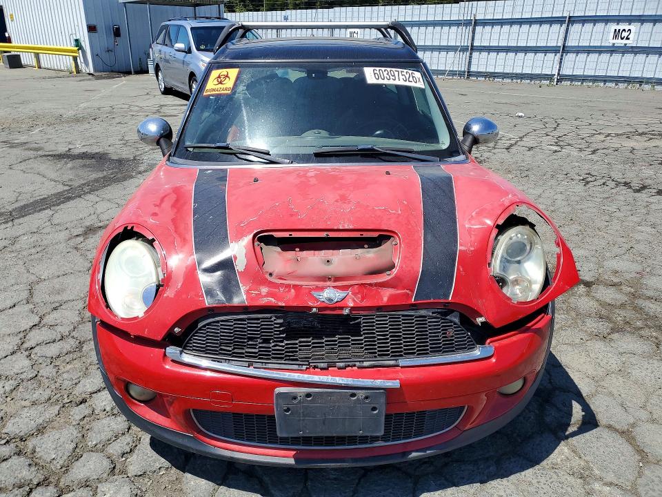 2009 Mini Cooper VIN WMWMM33599TP73508 COPART salvage auction — FRONT END, CA - SALVAGE CERTIFICATE, sold $400 on 2026-08-25 (photo 5)