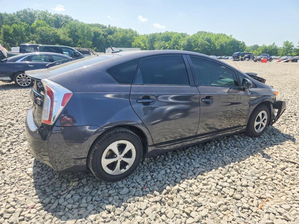 2013 Toyota Prius VIN JTDKN3DU3D1637389 COPART salvage auction — FRONT END, Nj - Cert Of Title-Salvage, sold $1,200 on 2026-07-13 (photo 3)