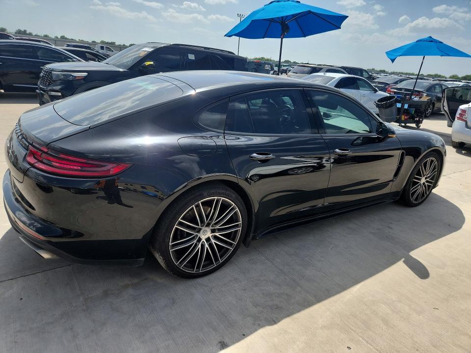 2018 Porsche Panamera VIN WP0AA2A78JL105152 COPART salvage auction — MINOR DENT/SCRATCHES, Tx - Certificate Of Title (P), sold $17,800 on 2026-07-29 (photo 3)