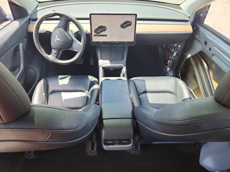 2021 Tesla Model y VIN 5YJYGDEE5MF138005 COPART salvage auction — SIDE, Pa - Certificate Of Salvage, sold $9,300 on 2026-07-31 (photo 8)