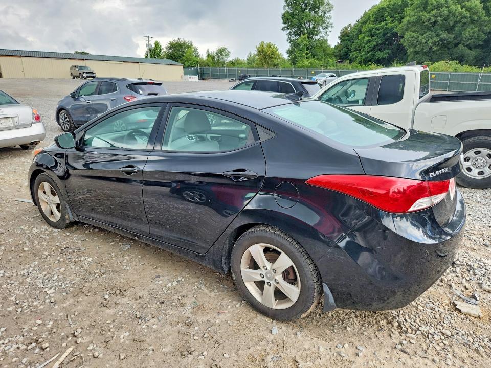 2013 Hyundai Elantra VIN KMHDH4AE0DU743912 COPART salvage auction — FRONT END, TN - SALVAGE CERTIFICATE (P), sold $175 on 2026-07-21 (photo 2)