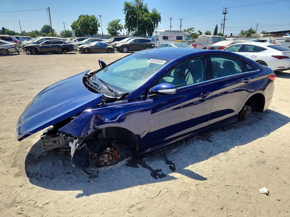 2014 Hyundai Sonata VIN 5NPEB4AC8EH825648 COPART salvage auction — STRIPPED, Ca - Salvage Certificate, sold $175 on 2026-07-30 (photo 1)