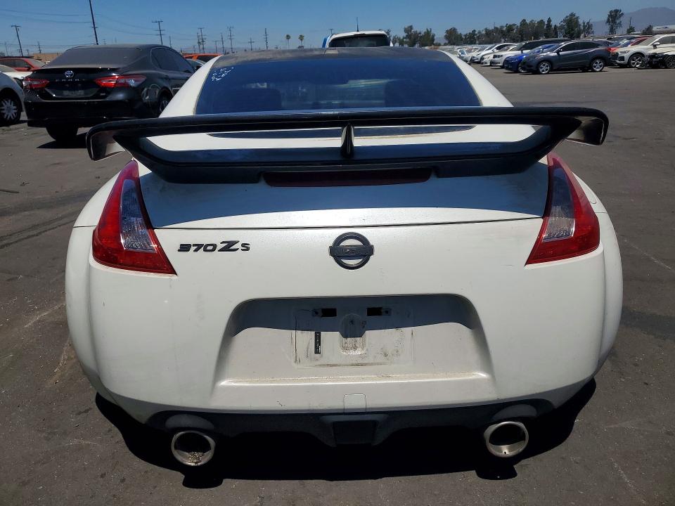 2009 Nissan 370z VIN JN1AZ44E29M411657 COPART salvage auction — STRIPPED, CA - SALVAGE CERTIFICATE, sold $1,300 on 2026-07-15 (photo 6)
