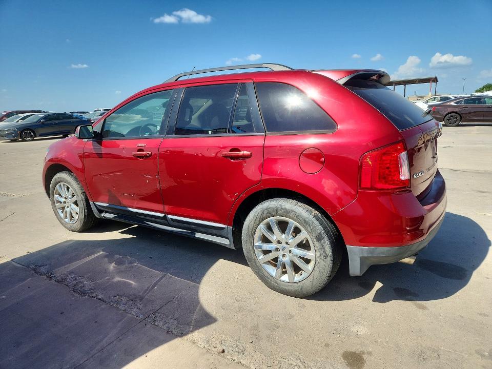 2013 Ford Edge VIN 2FMDK3J94DBB37016 COPART salvage auction — MINOR DENT/SCRATCHES, TX - CERT OF TITLE-REBUILT SALVAGE, sold $900 on 2026-07-09 (photo 2)