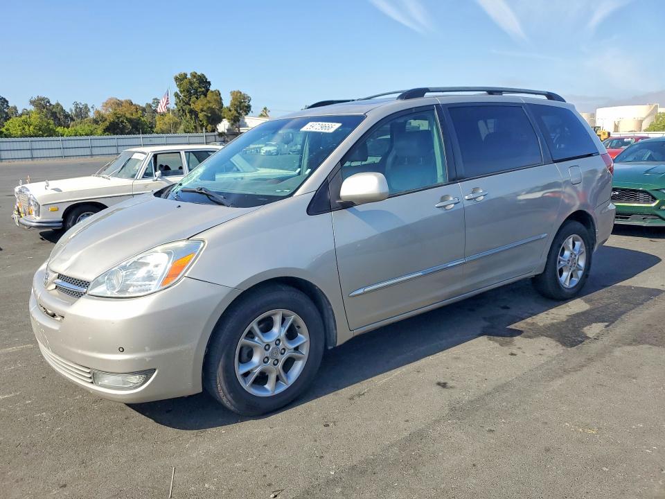 2004 Toyota Sienna VIN 5TDBA22CX4S018310 COPART salvage auction — VANDALISM, Ca - Salvage Certificate, sold $1,600 on 2026-07-22 (photo 1)