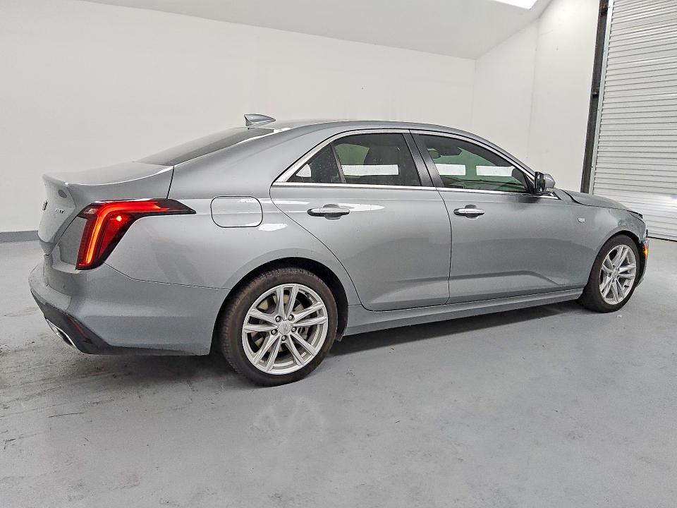 2024 Cadillac Ct4 VIN 1G6DJ5RK8R0125294 COPART salvage auction — FRONT END, TX - CERTIFICATE OF TITLE, sold $10,100 on 2026-07-28 (photo 3)