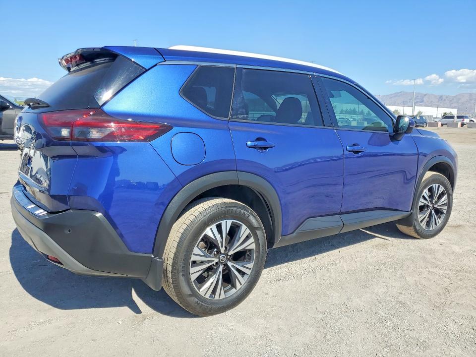 2021 Nissan Rogue VIN JN8AT3BB0MW230768 COPART salvage auction — MINOR DENT/SCRATCHES, NV - CERTIFICATE OF TITLE (P), sold $4,900 on 2026-07-28 (photo 3)
