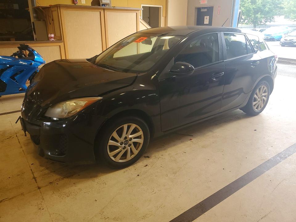 2013 Mazda 3 VIN JM1BL1LP1D1769220 COPART salvage auction — FRONT END, Ct - Cert Of Title-Salvage, sold $325 on 2026-07-28 (photo 1)