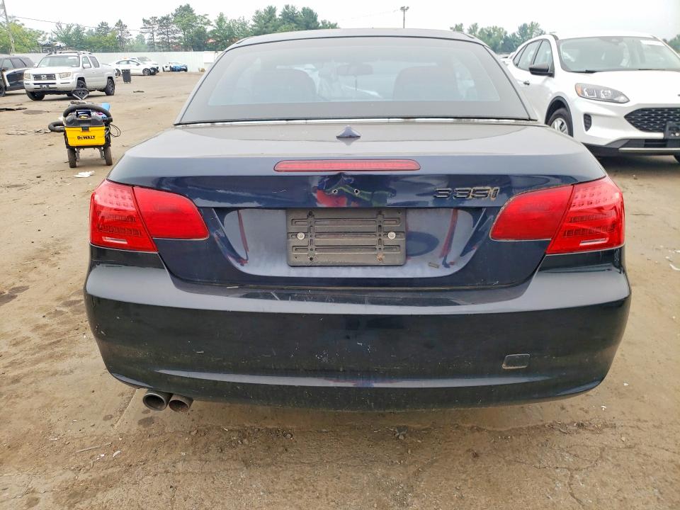 2011 BMW 3 series VIN WBADW7C54BE726883 COPART salvage auction — FRONT END, CT - CERT OF TITLE-SALVAGE, sold $450 on 2026-07-28 (photo 6)
