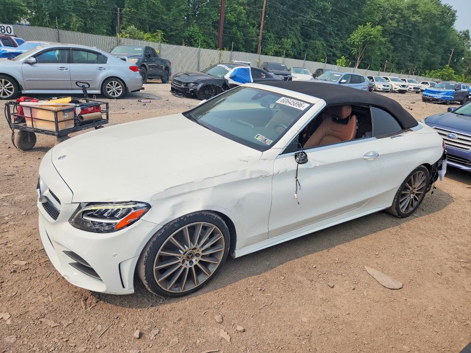 2019 Mercedes-benz VIN WDDWK8DB9KF831212 COPART salvage auction — SIDE, Pa - Certificate Of Salvage, sold $7,000 on 2026-08-19 (photo 1)