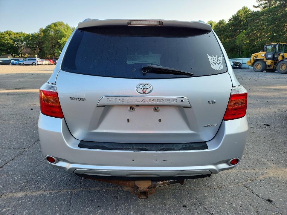 2009 Toyota Highlander VIN JTEES42A392122135 COPART salvage auction — FRONT END, Mn - Cert Of Title-Salvage, sold $250 on 2026-07-28 (photo 6)