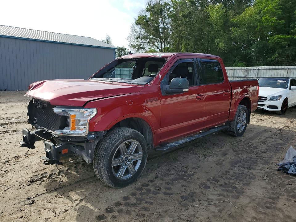 2019 Ford F-150 lightning VIN 1FTEW1E58KKD03629 — COPART salvage auction photo