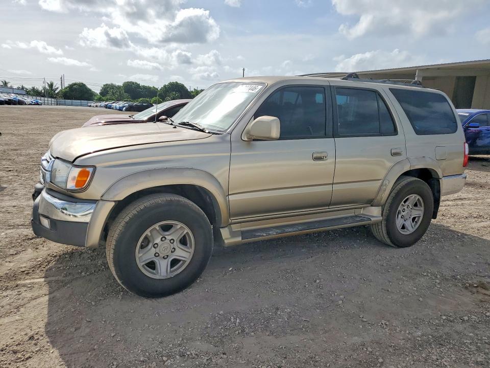 2001 Toyota 4runner VIN JT3GN86R510187391 COPART salvage auction — FRONT END, Fl - Cert Of Title Slvg Rebuildable, sold $20 on 2026-07-29 (photo 1)