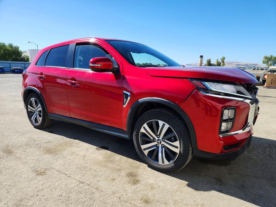 2024 Mitsubishi Outlander sport VIN JA4ARUAU5RU018321 COPART salvage auction — FRONT END, FL - CERT OF TITLE SLVG REBUILDABLE (P), sold $4,900 on 2026-08-03 (photo 4)