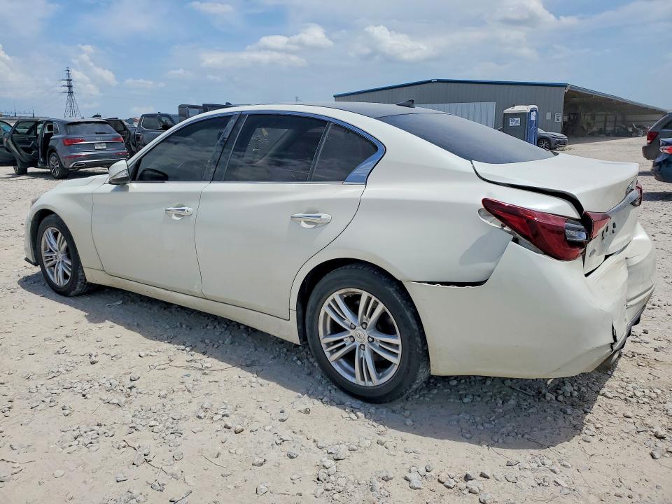 2018 Infiniti Q50 VIN JN1EV7AR8JM445340 COPART salvage auction — REAR END, Tx - Salvage Vehicle Title, sold $3,800 on 2026-07-10 (photo 2)