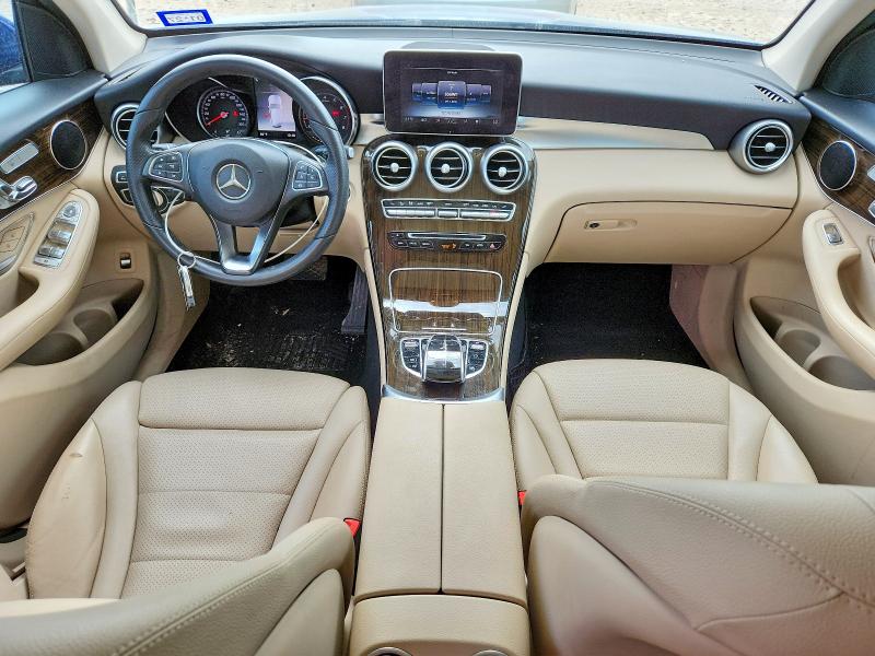 2018 Mercedes-benz Glc VIN WDC0G4JB0JV055226 COPART salvage auction — FRONT END, Tx - Salvage Vehicle Title, sold $5,500 on 2026-08-21 (photo 8)