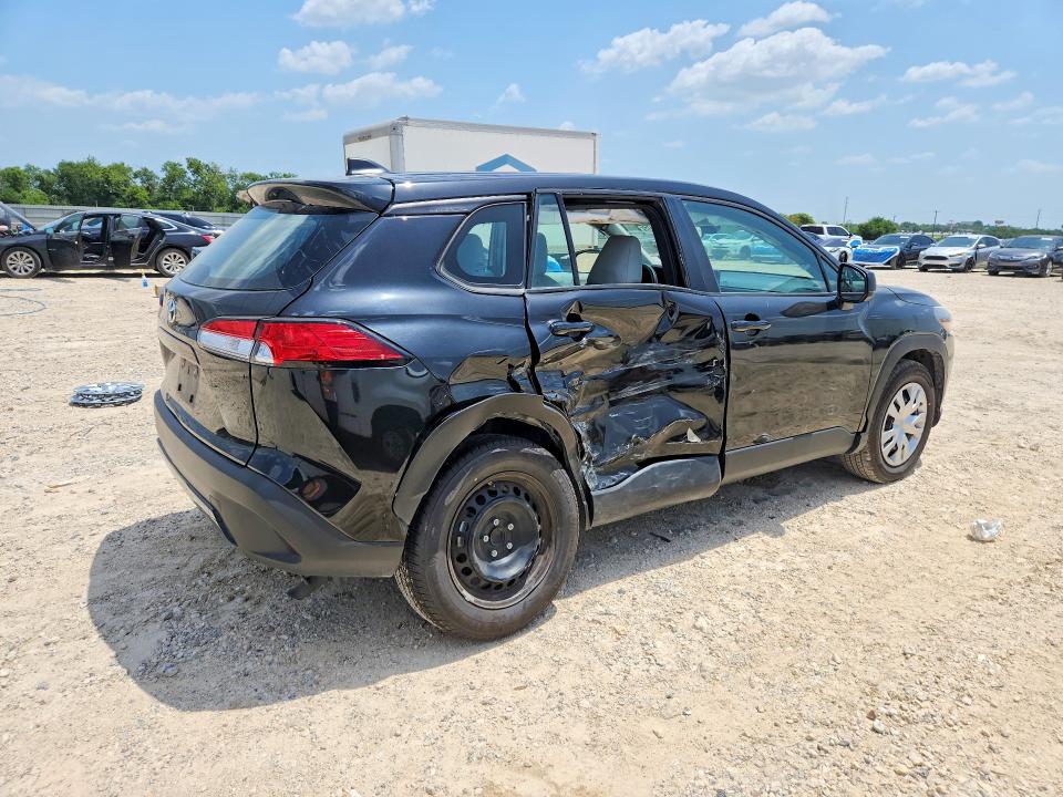 2024 Toyota Corolla cross VIN 7MUAAAAG6RV077474 COPART salvage auction — SIDE, Tx - Certificate Of Title (P), sold $6,600 on 2026-07-29 (photo 3)