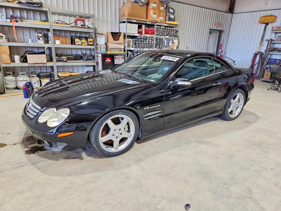 2004 Mercedes-benz Sl-class VIN WDBSK74F34F069941 COPART salvage auction — FRONT END, MD - CERTIFICATE OF TITLE, sold $4,800 on 2026-08-14 (photo 1)