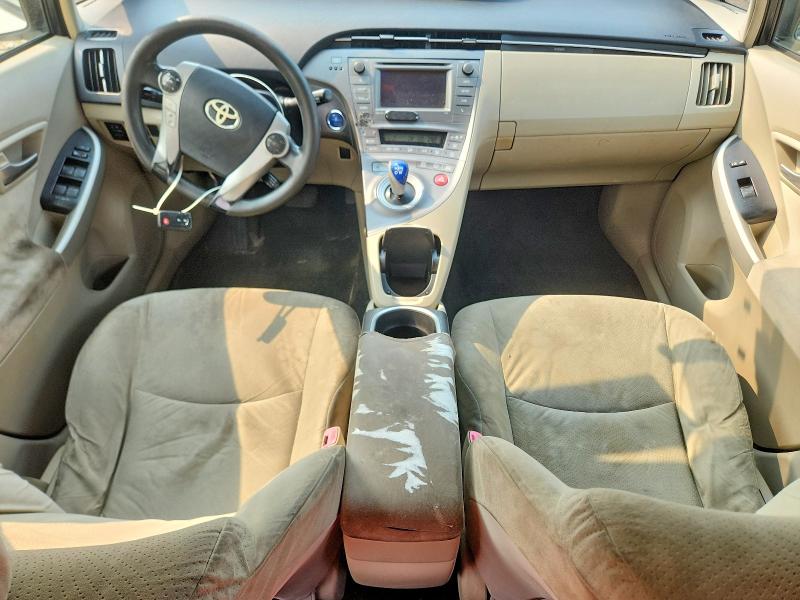 2012 Toyota Prius VIN JTDKN3DU2C5427339 COPART salvage auction — FRONT END, PA - CERT OF SALV-R=RECONSTRUCTED, sold $350 on 2026-07-30 (photo 8)