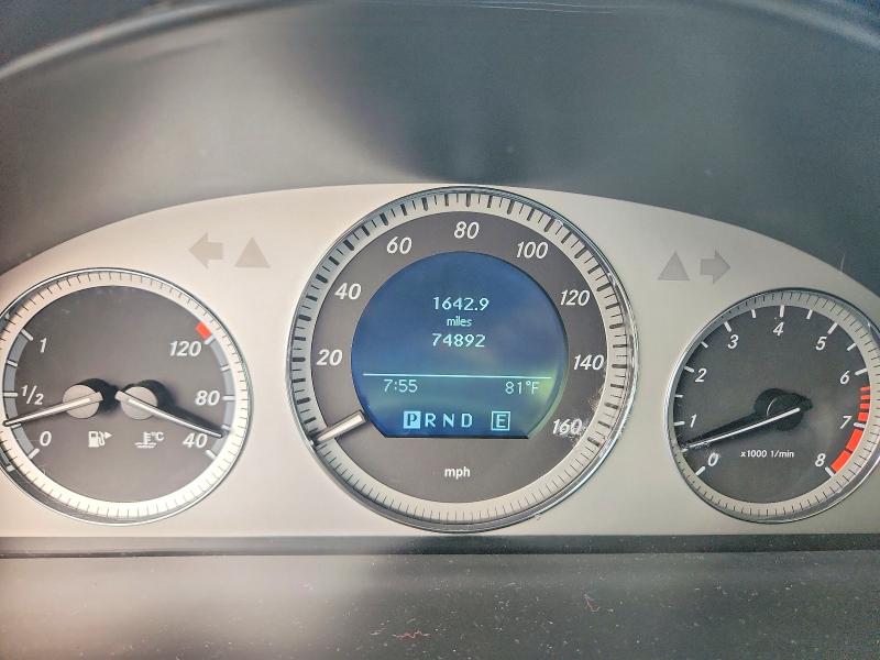2012 Mercedes-benz Glk-klasse VIN WDCGG8HB0CF869627 COPART salvage auction — HAIL, Oh - Cert Of Title-Salvage, sold $900 on 2026-07-28 (photo 9)