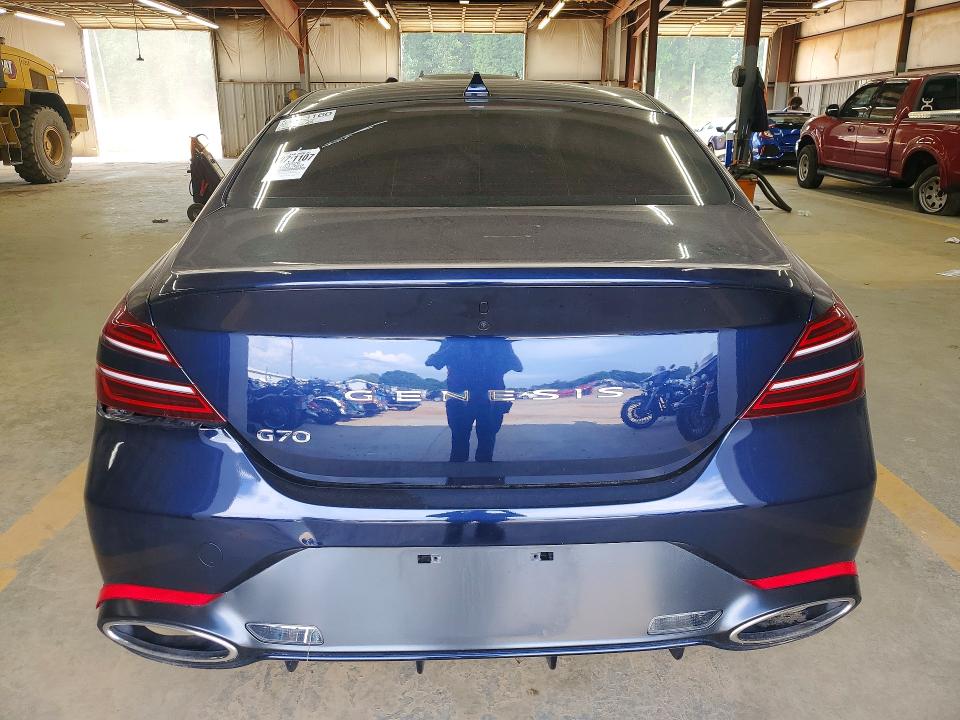 2026 Genesis G70 VIN KMTG14SC2TU165332 COPART salvage auction — FRONT END, Fl - Cert Of Title Slvg Rebuildable, sold $11,900 on 2026-07-29 (photo 6)