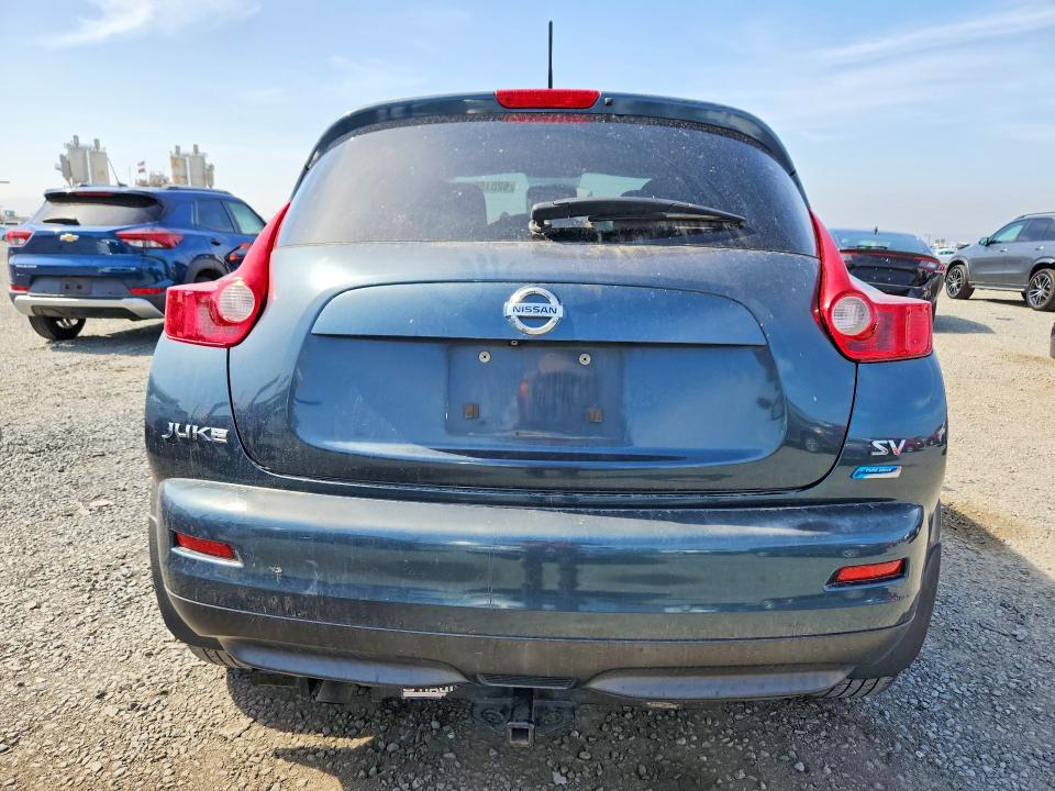 2014 Nissan Juke VIN JN8AF5MRXET354157 COPART salvage auction — MECHANICAL, Ca - Dis/Dlr/Exp Only Clean Title, sold $300 on 2026-07-31 (photo 6)