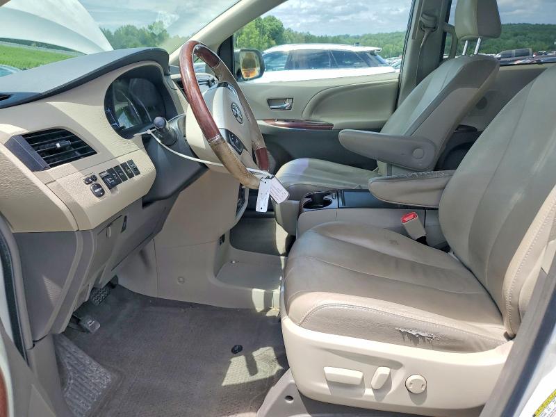 2014 Toyota Sienna VIN 5TDDK3DC1ES087249 COPART salvage auction — FRONT END, Nc - Salvage Certificate Of Title, sold $500 on 2026-07-23 (photo 7)