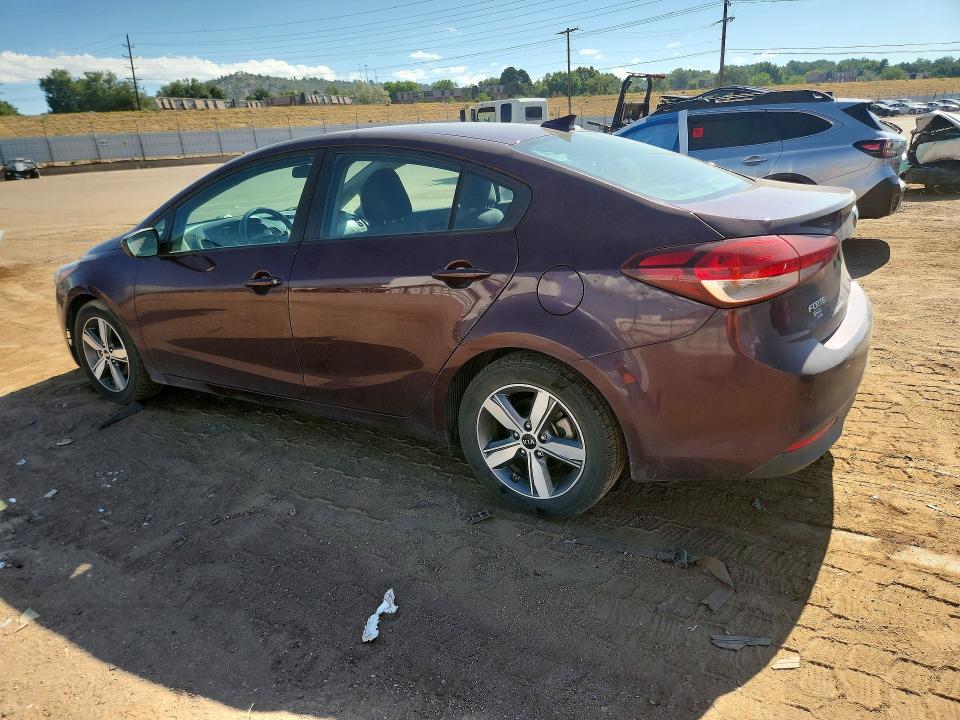 2018 Kia Forte VIN 3KPFL4A71JE259268 COPART salvage auction — FRONT END, CO - DIS/DLR/EXP ONLY CLEAN TITLE, sold $1,550 on 2026-08-03 (photo 2)