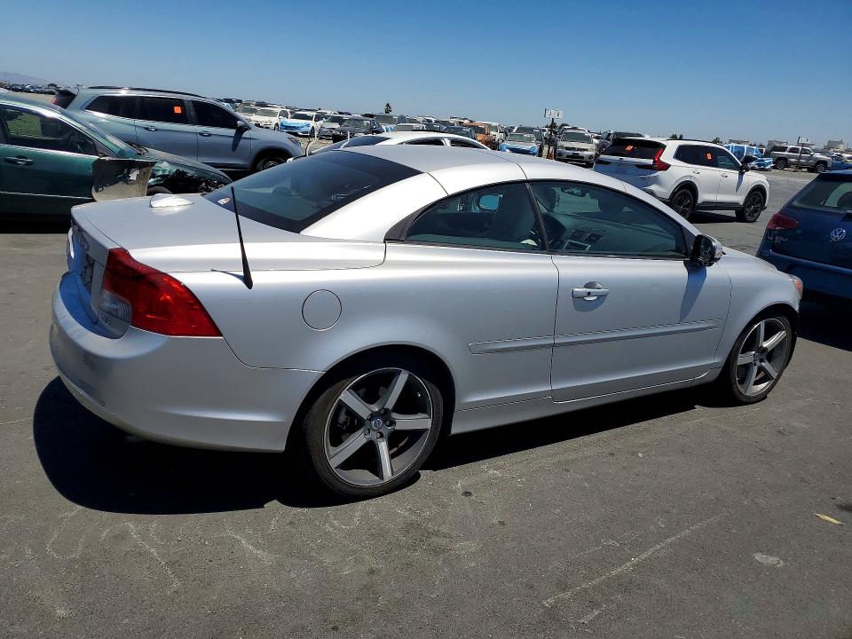 2012 Volvo C70 VIN YV1672MC7CJ123342 COPART salvage auction — FRONT END, Ca - Salvage Certificate, sold $175 on 2026-07-22 (photo 3)