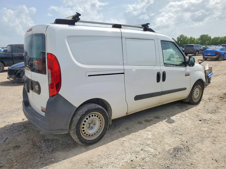 2015 Ram Promaster city VIN ZFBERFAT3F6A42200 COPART salvage auction — MECHANICAL, TX - CERTIFICATE OF TITLE, sold $125 on 2026-07-27 (photo 3)