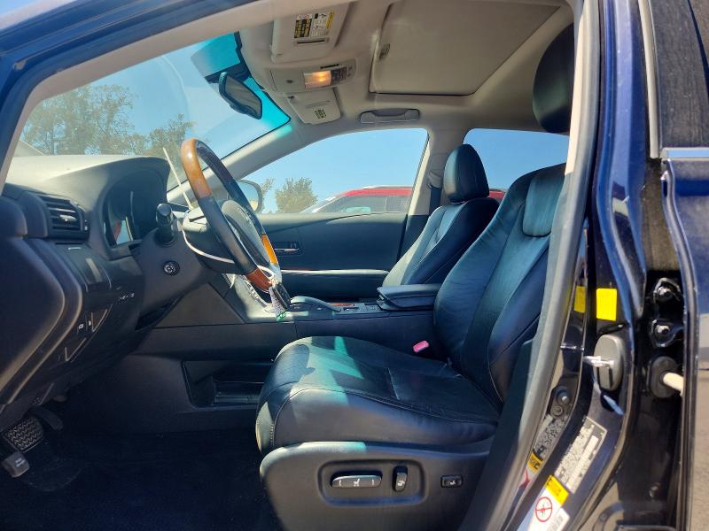 2010 Lexus Rx VIN JTJZB1BA9A2003091 COPART salvage auction — FRONT END, Ca - Salvage Certificate, sold $2,600 on 2026-07-31 (photo 7)
