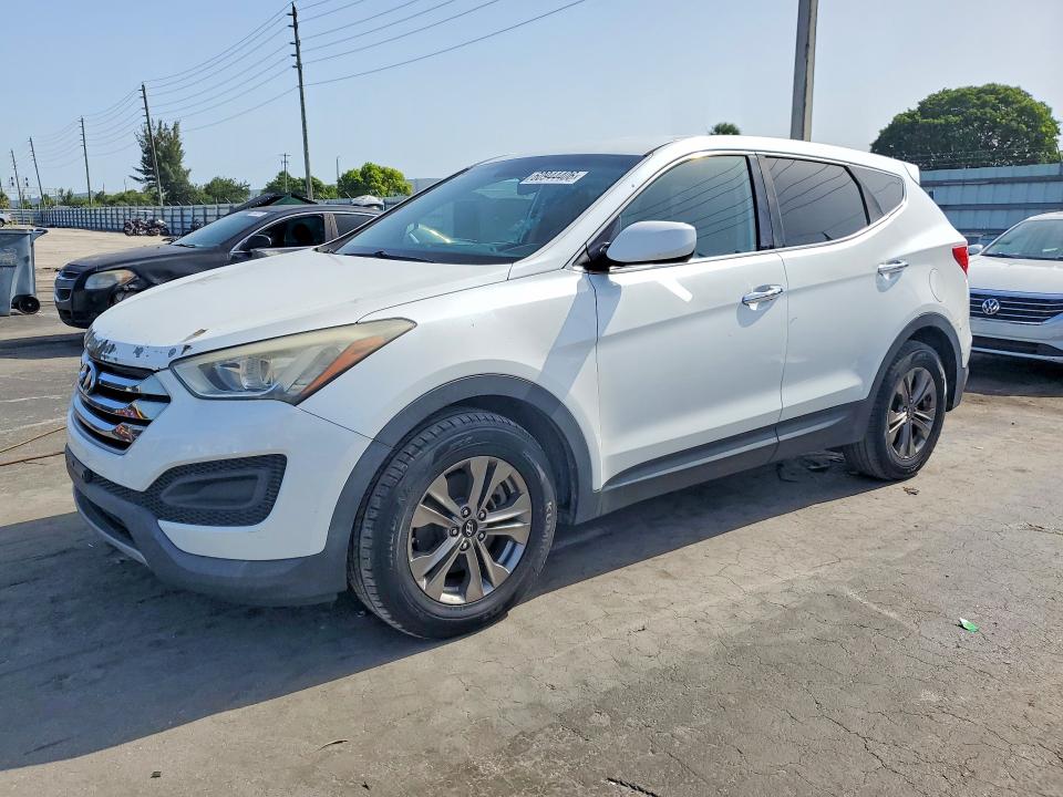 2016 Hyundai Santa fe VIN 5XYZT3LB1GG362534 COPART salvage auction — MECHANICAL, FL - CERTIFICATE OF TITLE, sold $2,550 on 2026-07-27 (photo 1)
