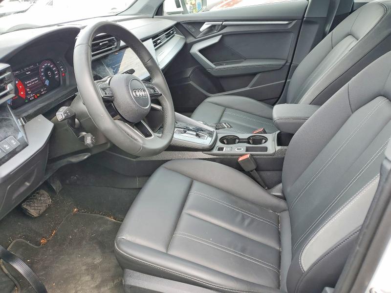 2025 Audi A3 VIN WAULUCGY4SA121994 COPART salvage auction — SIDE, Ab - Oop - Active, sold $16,500 on 2026-07-29 (photo 7)