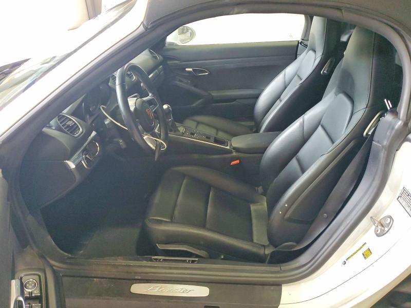 2019 Porsche Boxster VIN WP0CA2A83KS211307 COPART salvage auction — FRONT END, Va - Cert Of Title - Salvage, sold $18,800 on 2026-07-31 (photo 7)