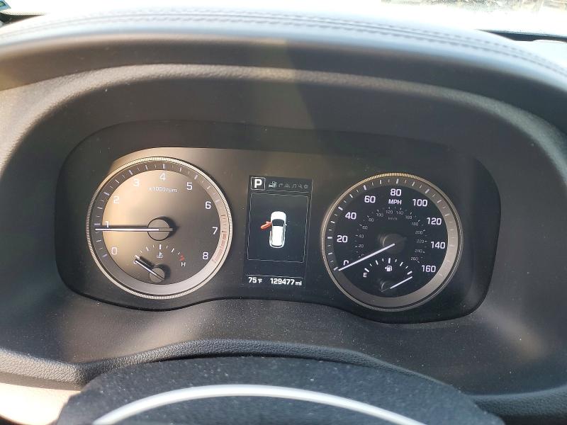 2016 Hyundai Tucson VIN KM8J3CA27GU156113 COPART salvage auction — FRONT END, MI - CERTIFICATE OF TITLE, sold $2,750 on 2026-07-14 (photo 9)